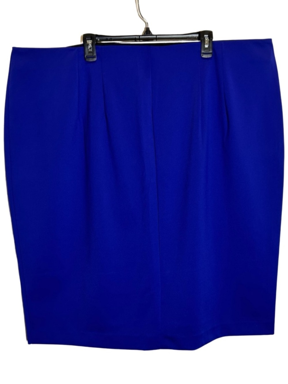 Lane Bryant Cobalt Royal Blue Pencil Skirt High Waist Plus Size 28